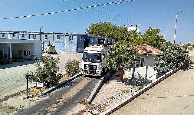 Manavgat katı atık transfer tesisi tam kapasite çalışıyor