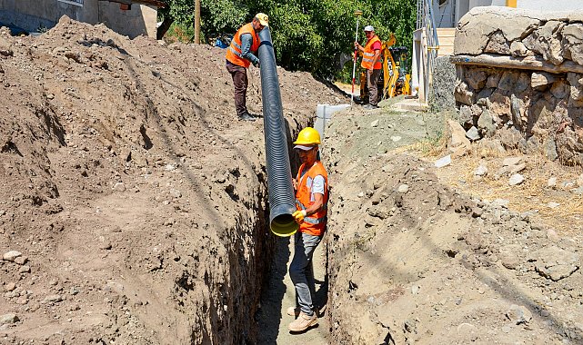 MASKİ, Bicir Mahallesi'ne kanalizasyon hattı inşa ediyor