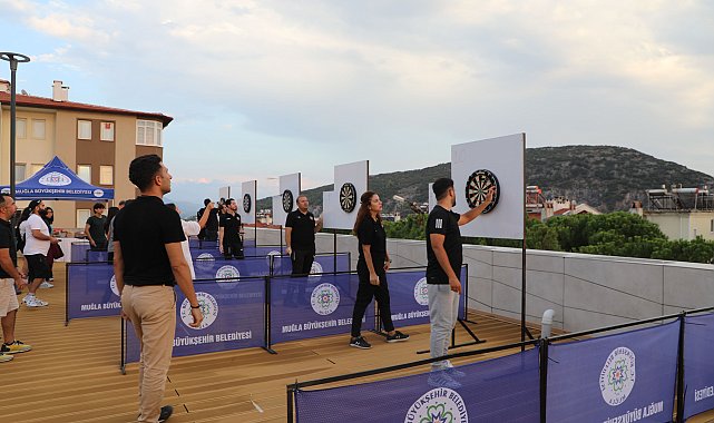 Muğla Büyükşehir Belediyesinden Zafer Kupası Dart Turnuvası