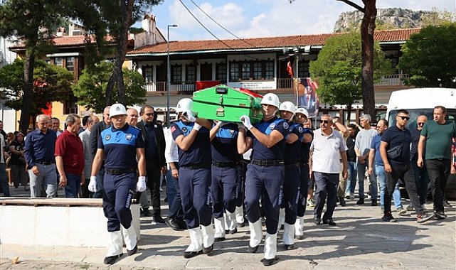 Muğla Büyükşehir Zabıta Daire Başkanı Gülen son yolculuğuna uğurlandı