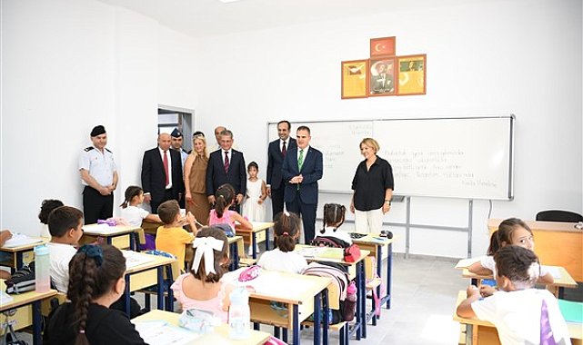 Muğla Valisi Akbıyık, Laçin İlkokulu’nun açılış törenine katıldı