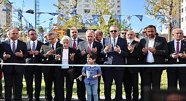 Müjgân Üçer Parkı Açıldı