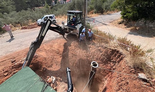 MUSKi ekipleri, Fethiye'deki su sorununu çözüme kavuşturdu