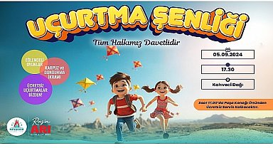 Nevşehir Belediyesi tarafından 5 Eylül 2024 Perşembe günü, Kahveci Dağı'nda Uçurtma Şenliği düzenlenecek.