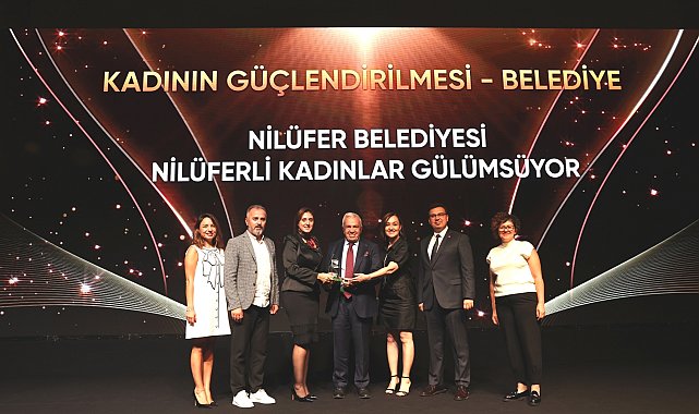 Nilüfer Belediyesine sürdürülebilirlik ödülü