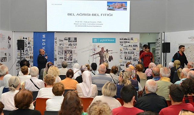 Nülüfer Sağlık Buluşmaları’nda bel sağlığı konuşuldu