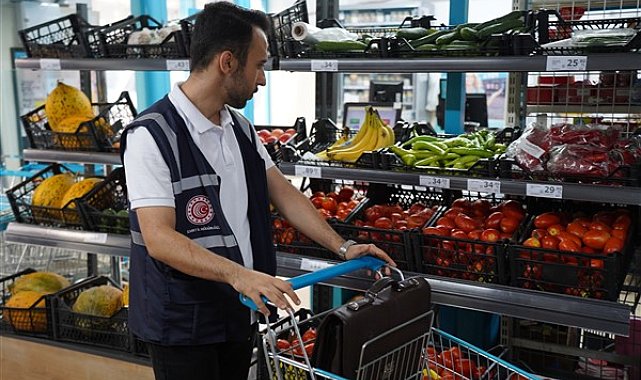 Orhangazi’deki zincir marketlerde denetim yapıldı