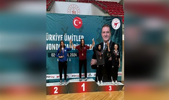 Osmangazili taekwondocu Türkiye ikincisi oldu