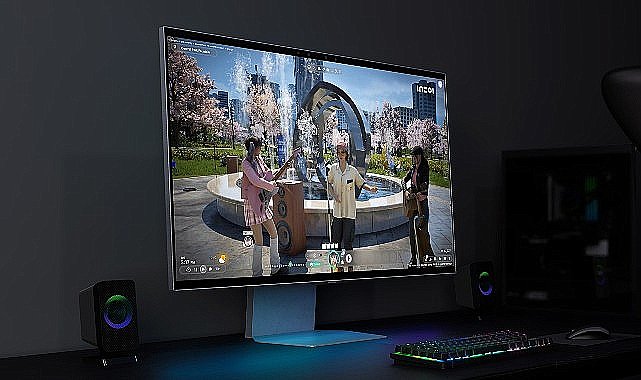 Samsung Electronics Gamescom 2024'te 3D gözlük gerektirmeyen 'Odyssey 3D' oyun monitörünü tanıttı