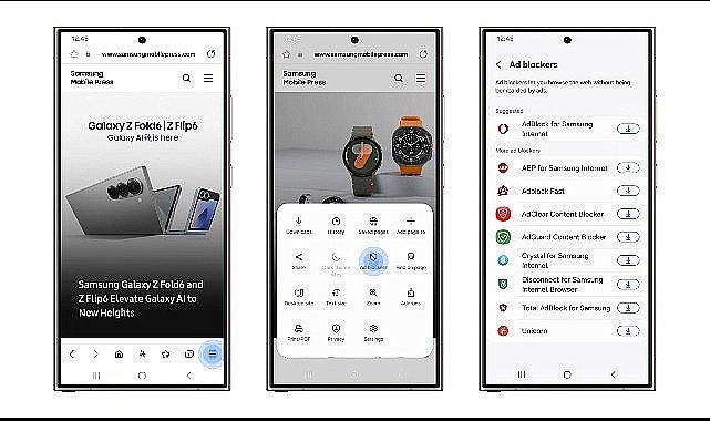 Samsung Internet sayesinde Galaxy kullanıcılarının çevrimiçi gizliliği koruma altında