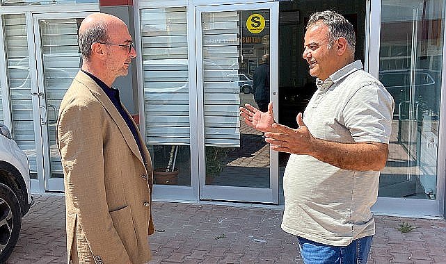 Selçuklu Belediyesi Ahmet Pekyatırmacı, Buhara Mahallesi'nde bulunan esnafları ziyaret etti