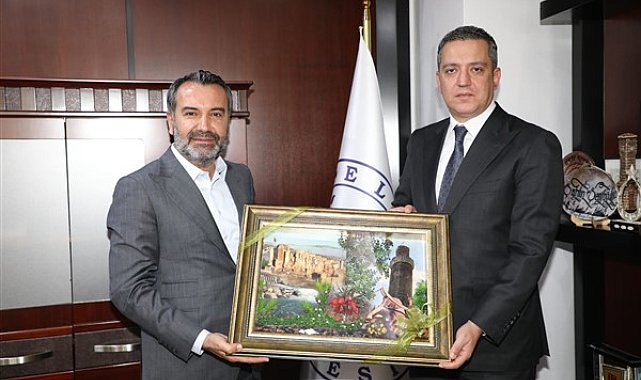 TBB Başkanı Sağkan, Elazığ Barosu'nu ziyaret etti