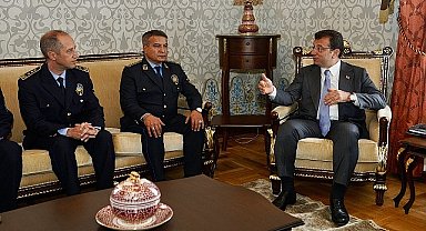 TBB ve İBB Başkanı Ekrem İmamoğlu, 198. kuruluş yıldönümü ve 1-7 Eylül 'Zabıta Haftası' kapsamında, teşkilat mensuplarını ağırladı