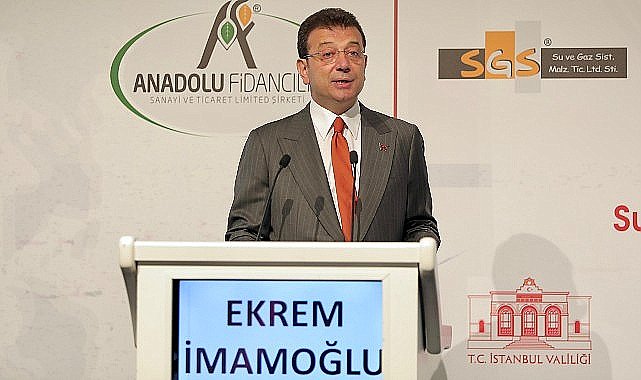 TBB ve İBB Başkanı Ekrem İmamoğlu, TMMOB Peyzaj Mimarları Odası Uluslararası Peyzaj Mimarlığı Federasyonu 60. Dünya Kongresi'nde konuştu