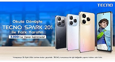TECNO SPARK 20 Serisinin İndirimli Fiyatları Öğrencileri Sevindirecek