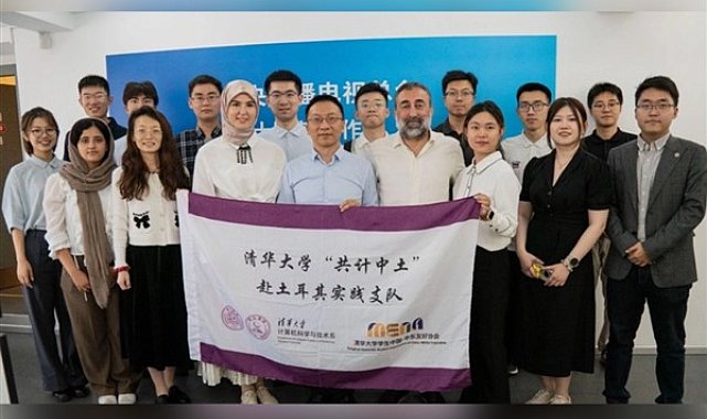 Tsinghua Üniversitesi öğrencilerinden CGTN Türk'e ziyaret