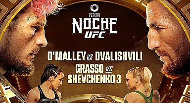 UFC 306 heyecanı S Sport Plus'ta.