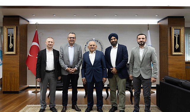 UITP Genel Sekreteri Mezghani ile Başkan Büyükkılıç bir araya geldi
