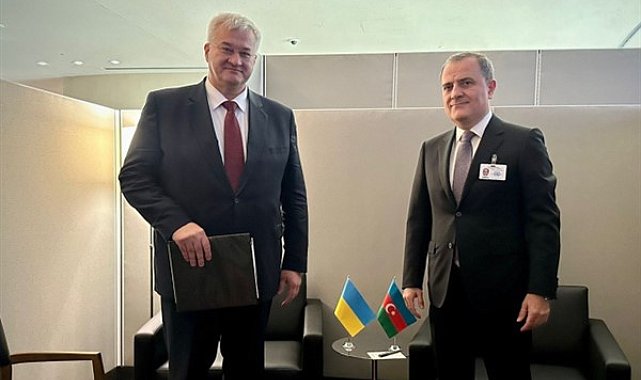 Ukrayna Dışişleri Bakanı Sybiha, Azerbaycan Dışişleri Bakanı Bayramov ile görüştü
