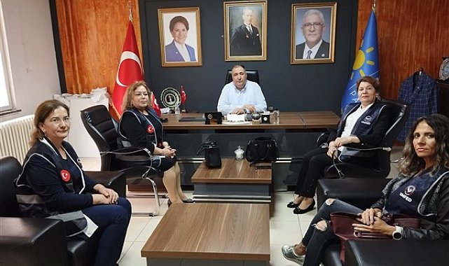 Uyuşturucu ile Mücadele Federasyonu'ndan İYİ Parti'ye ziyaret