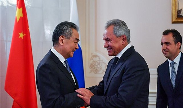 Wang Yi, Rusya Güvenlik Konseyi Sekreteri Şoygu ile görüştü