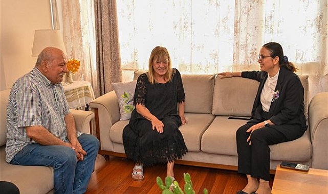 Yalova Valisi Kaya gazileri evlerinde ziyaret etti