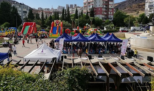 Yangından etkilenen çocuklara özel etkinlik