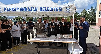 Yeni eğitim yılı, ''Aşure Etkinliği'' ile başladı.