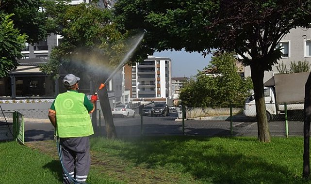 Yıldırım’da ilaçlama çalışmaları devam ediyor