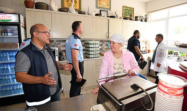 Zabıta ekipleri okul kantinlerini denetledi