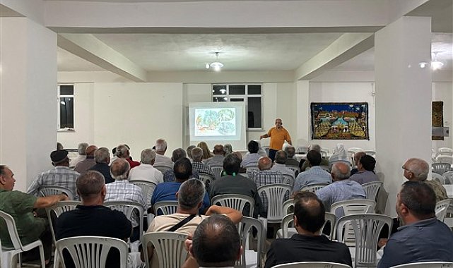 Zeytin üreticileri eğitimde buluştu