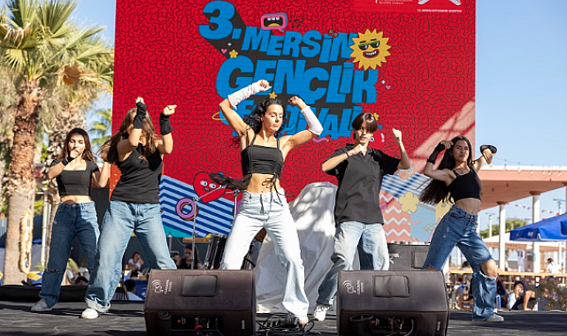 3. Mersin Gençlik Festivali başladı