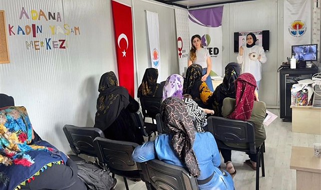 Adana Büyükşehir Belediyesinden meme kanseri farkındalık eğitimi