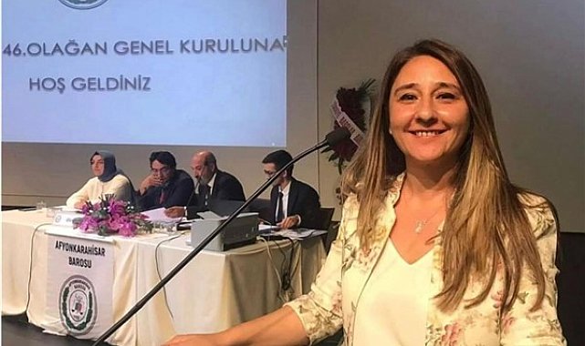 Afyonkarahisar Barosu’na Melahat İpek Yılmaz Göktürk seçildi