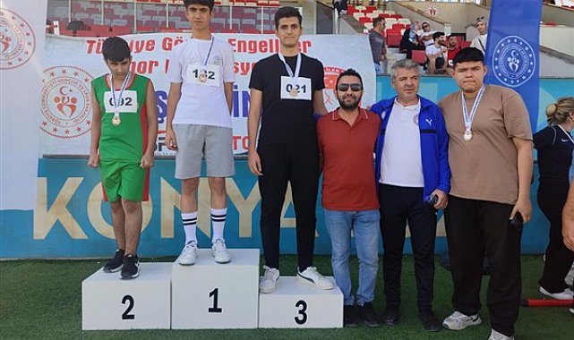 Afyonkarahisar Görme Engelliler Gençlik Spor Kulübü sporcuları Konya’da madalya kazandı