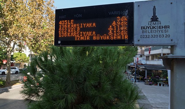Akıllı duraklar, Büyükşehir’in kendi yazılımıyla devrede