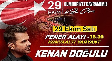 Antalya Büyükşehir Belediyesi'nden Cumhuriyet Bayramı konseri