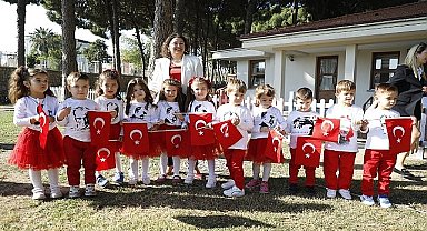 Aydın Büyükşehir Belediyesi Çocuk Gelişim Merkezleri'ni 29 Ekim Coşkusu Sardı