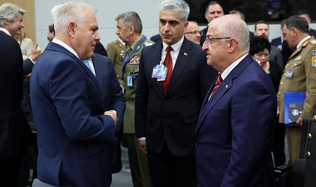 Bakan Güler, NATO Karargahındaki birinci gün oturumlarına katıldı
