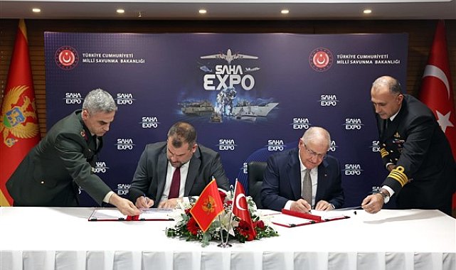 Bakan Güler, SAHA EXPO’da konuk bakanlarla görüşmesine devam etti