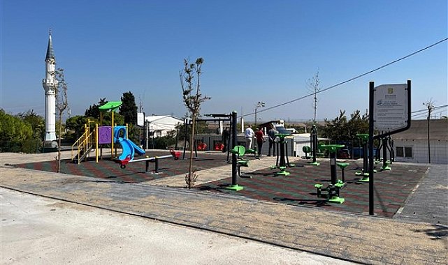 Balıkesir Büyükşehir Belediyesi Bandırma ve Manyas kırsalına parke taşı döşedi