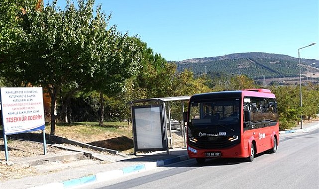 Balıkesir'de semt pazarlarına ücretsiz ring seferleri başladı