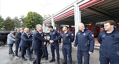 Başkan Alper Taban'dan İtfaiye Personeli Ve Huzur Evi Sakinlerine Ziyaret