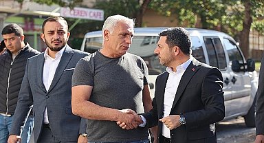 Başkan Arı 350 Evler Mahallesi'nde