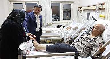 Başkan Arı'dan Hastane Ziyareti