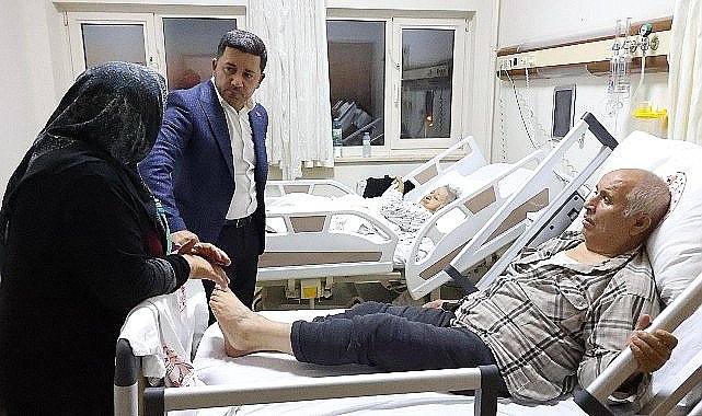 Başkan Arı'dan Hastane Ziyareti