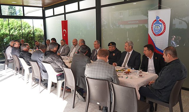 Başkan Aydın, muhtarlarla buluştu