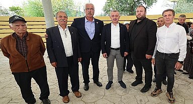 Başkan Büyükakın'a, Bayraktar'da özel ilgi