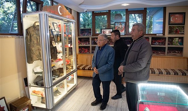 Başkan Büyükkılıç, 15 Temmuz şehidi Yiğit'in ailesini ziyaret etti