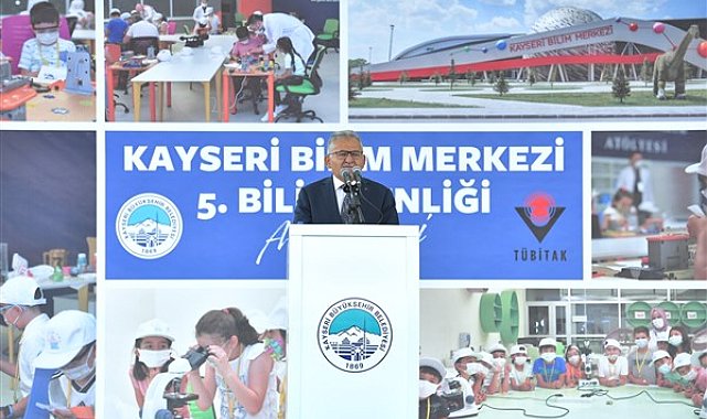 Başkan Büyükkılıç: 6’ncı Bilim Şenliği, TÜBİTAK iş birliği ile gerçekleşecek